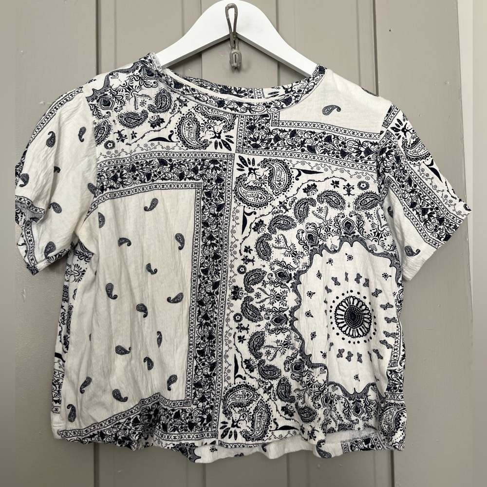 Zara - Paisley Top - Sz S